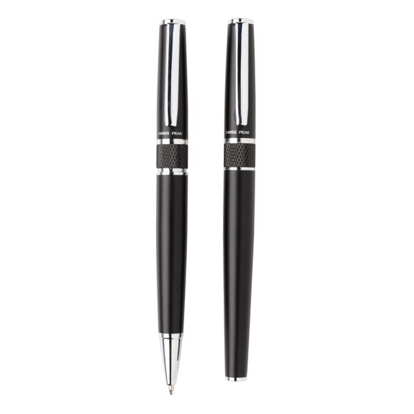 Swiss Peak pen set, blue ink, 1200m writing length