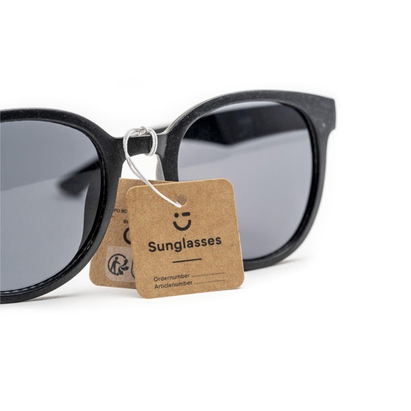 Eco Wheatstraw sunglasses - Black
