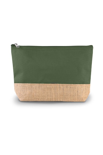 Canvas & Jute Pouch - Natural / Natural