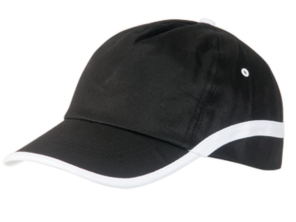 Gorra Line - Blanco / Rojo