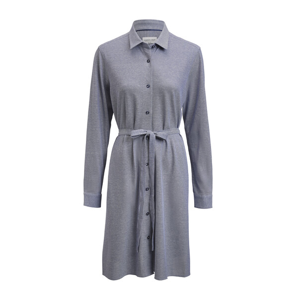 Indigo Bow 133 Shirt Dress Dark Blue 3XL