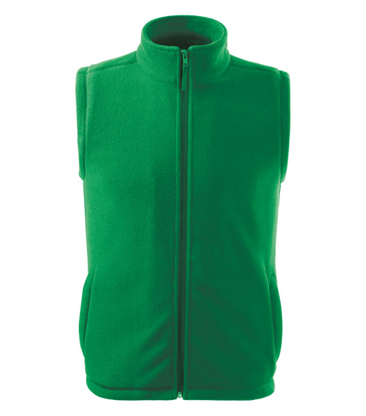 Fleece Vesta Unisex Rimeck® Next - Stredne Zelená / S