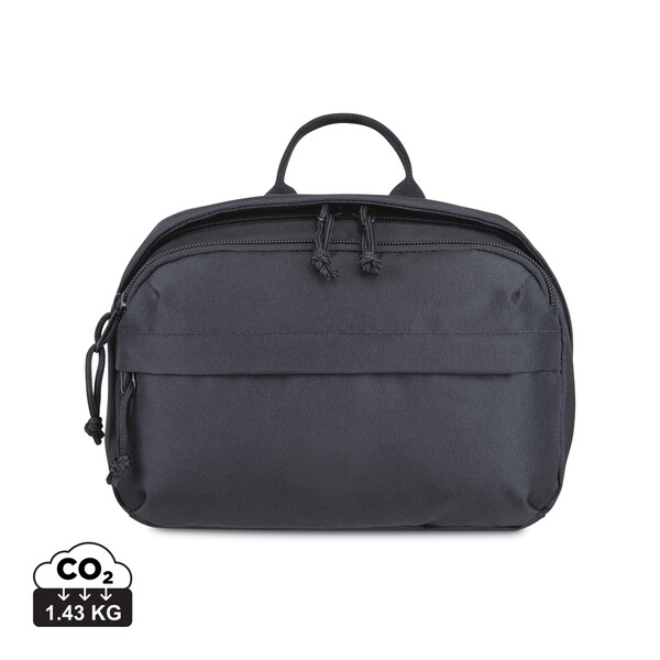 Renew AWARE™ rPET Toiletry Bag - Black