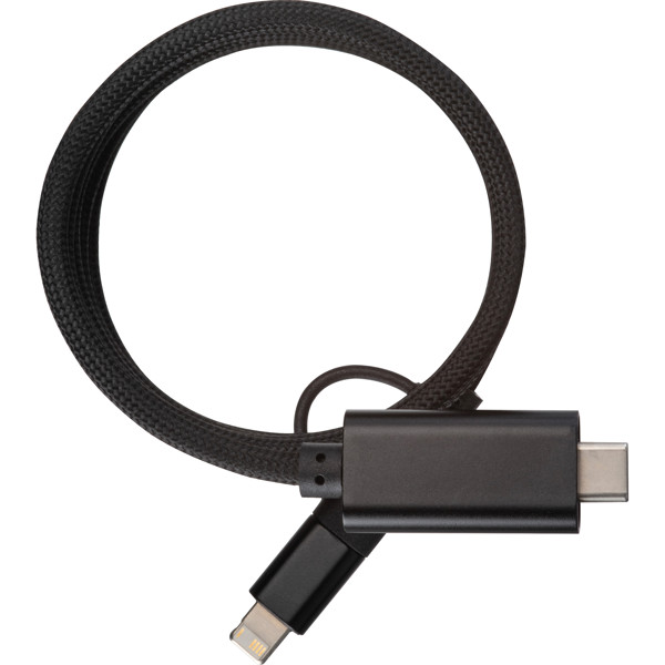 magnetic quick-charging cable BIANKA - Black