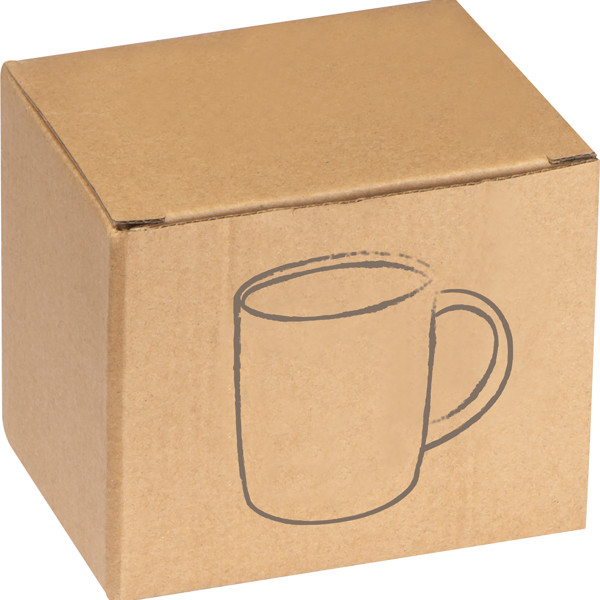 Rubberized ceramic mug ULF - Yellow