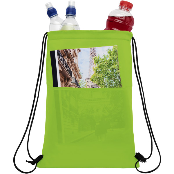 Borsa frigo Oriole con cordoncino da 12 lattine - 5L - Lime