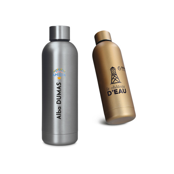 BOUTEILLE GOURDE 75 cl INOX - Argent