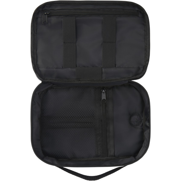 Borsello tecnico in RPET certificato GRS Ross - 1L - Navy melange