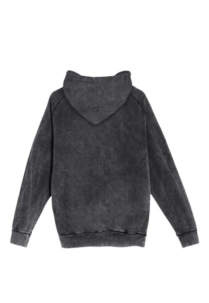 Vintage Raglan Hoodie - Vintage Black / L
