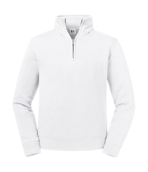 Authentic 1 / 4 Zip Sweat - White / M