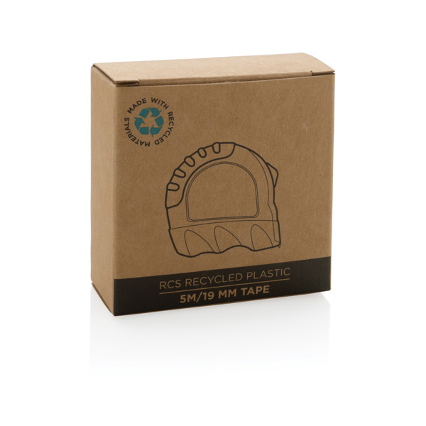 RCS recycled plastic 5M/19 mm tape - Black