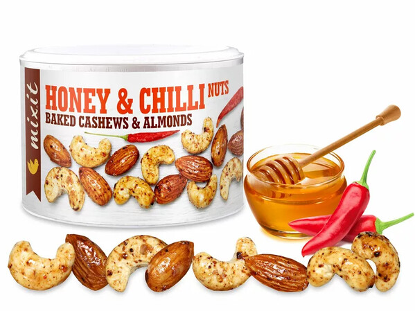 Oriešky z pece - med a chilli