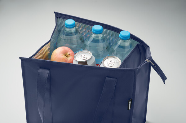 Sac isotherme non tissé RPET Wooler - Bleu