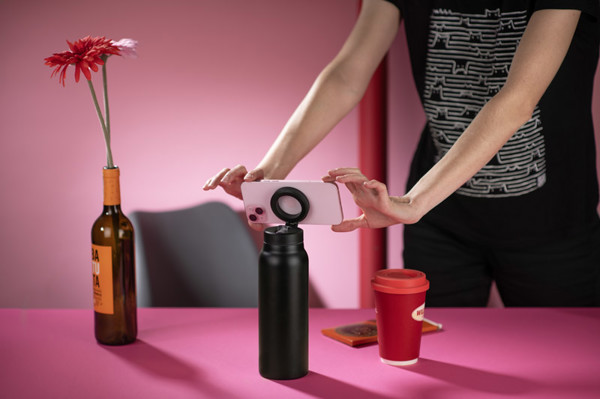 Thermal bottle with magnetic holder MAGHOLD 700 ml
