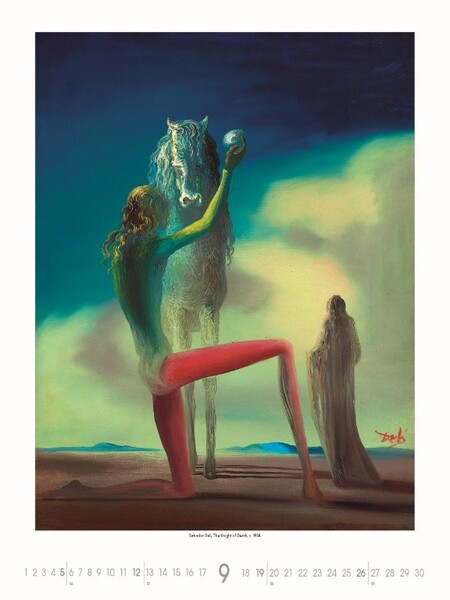 Nástenný Kalendár Salvador Dalí 2027