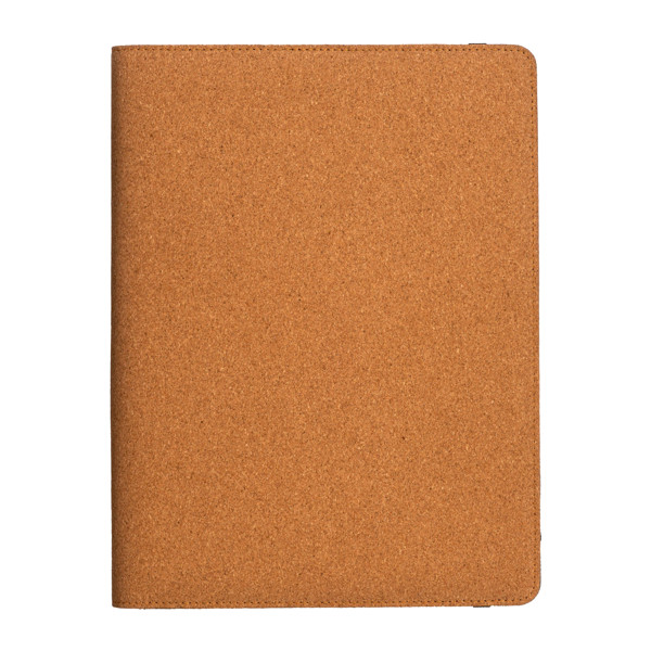 Cork A4 Congress Folder And Organizer With Elastic,  With 20-Sheet Block