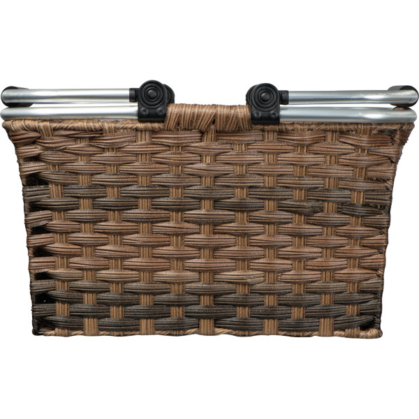 Rattan shopping basket - Brown