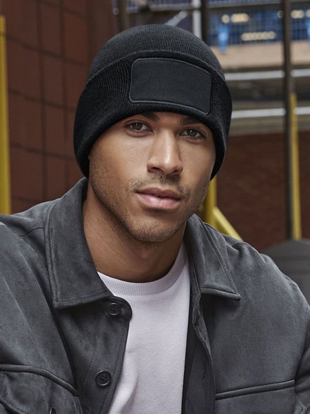 Recycled Original Patch Beanie - Graphite Grey