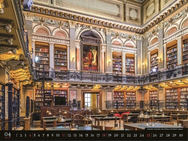 Nástenný Kalendár Bibliotheca 2027