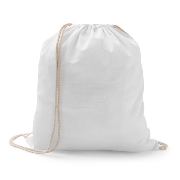 ILFORD. 100% cotton drawstring bag (100g/m²) - White