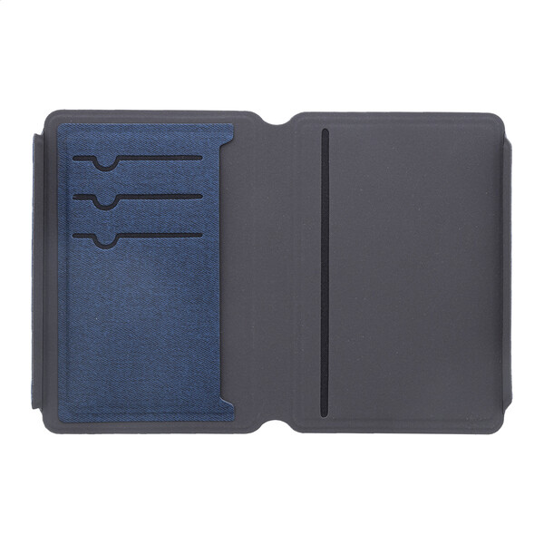 Étui Passeport En Rpu Passpu - Bleu