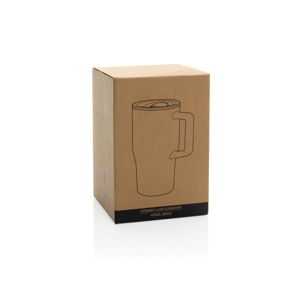 Keramický hrnek Luxe Quencher 490ml - Warm Brown