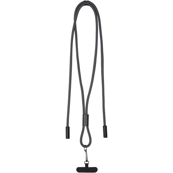 SMART 65W RPET charging cable with lanyard
