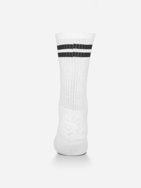 Tennis Socks - White / Black / 27-31