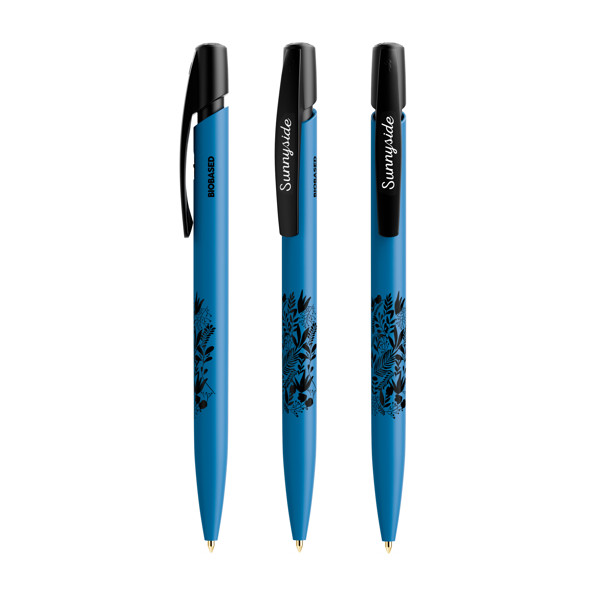 BIC® Media Clic BIO Stylo-bille à base - Bleu