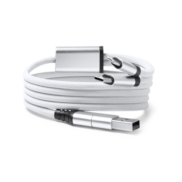 Charger Cable Elon - White