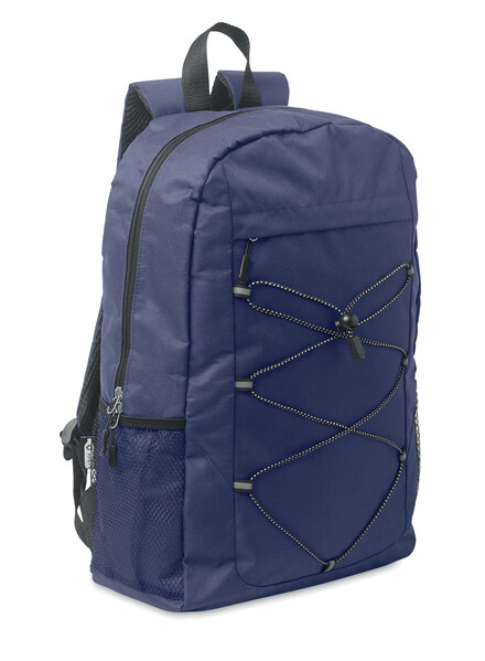 Zaino in poliestere 600D RPET Hige - Blu