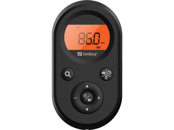 Sandberg pocket FM+AM radio Recharge