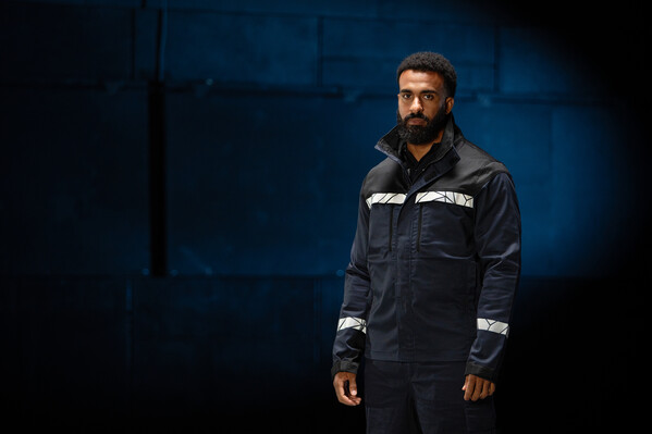 7416 WORKERJACKET PGL Grey/Black XS