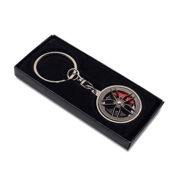 Rotor automotive keyring