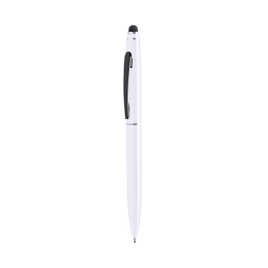 Stylus Touch Ball Pen Fisar - White