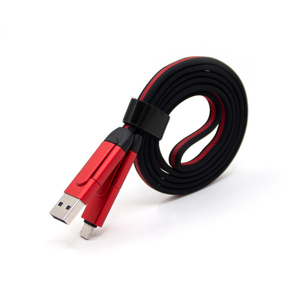 Fast charging cable 6 in 1 UC056 - SILVER