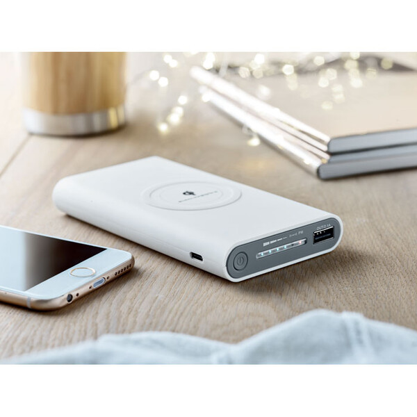 Powerbank Wireless 8000mAh 15W Vigor - Preto