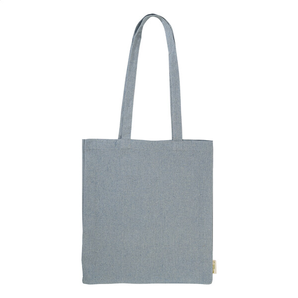 Tote bag en coton Recote - Bleu