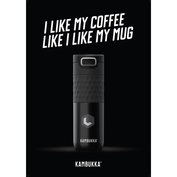 Kambukka® Etna Grip 500 ml gobelet thermos - Noir