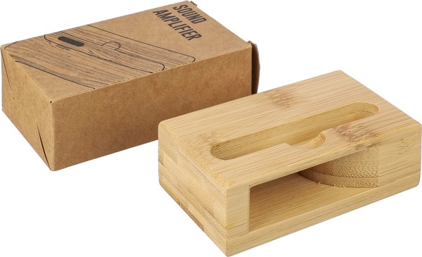 Suporte para telemóvel em bambu Albert
