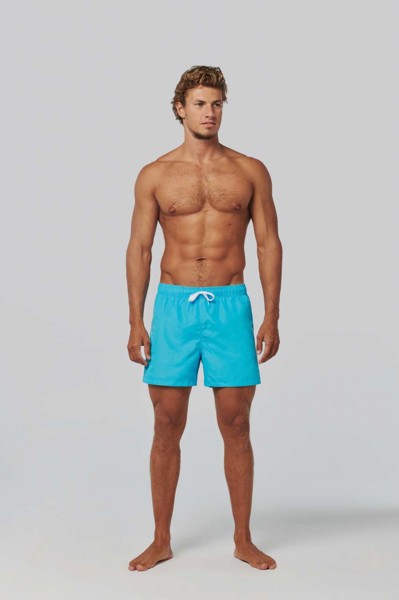Swimming Shorts - Aqua Blue / XS