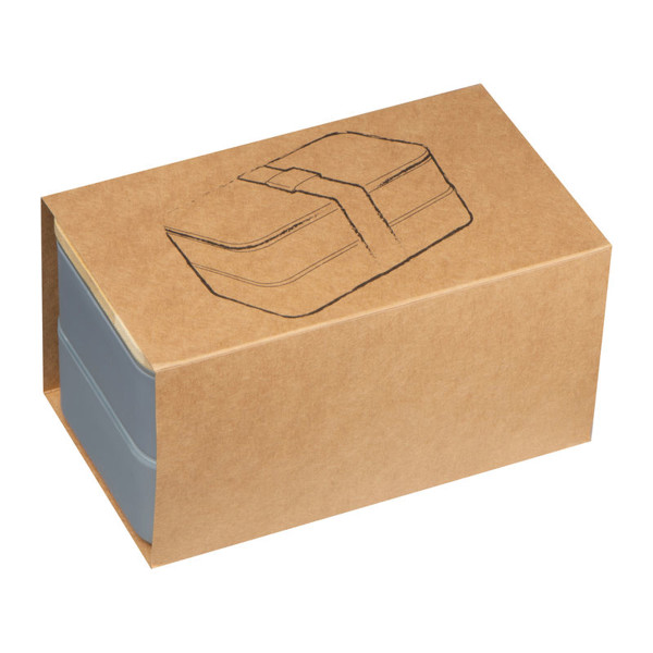 Lunchbox Pescara 2 x 600 ml - Grey