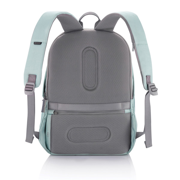 Xd Design Bobby Soft backpack, 15.6 inch, rPET - Mint Green / Light Grey