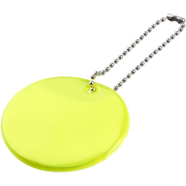 Suporte refletor redondo médio - Amarelo neón