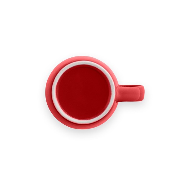COMANDER. Ceramic mug 370 ml - Red