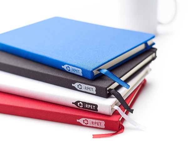 Notitieboek Samira | Gerecycled PET | A5 | Gelinieerd - wit