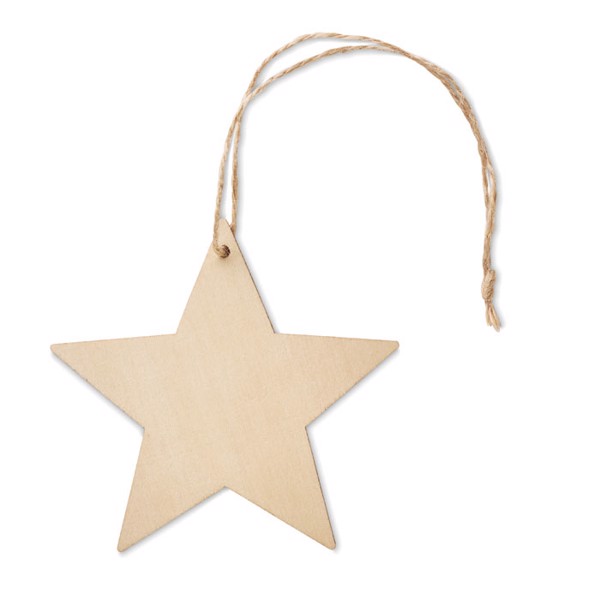 Wooden star shaped hanger Esty