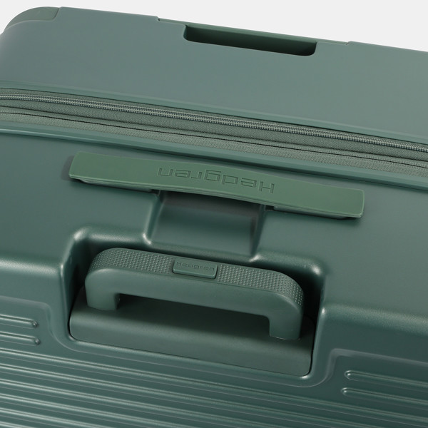 YUNO L EXP | Troler mare de check-in 74 cm extensibil + TSA - Hedgren - Duck Green