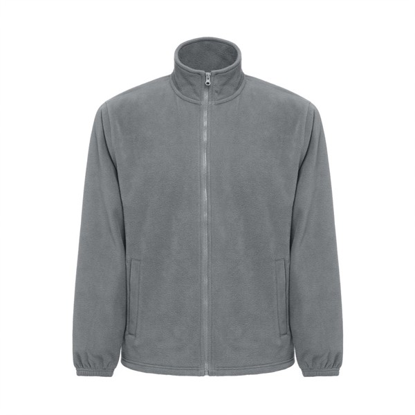 THC GAMA. Men's high-density fleece jacket in polyester - Grey / XXL