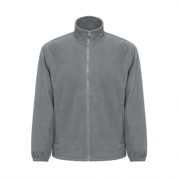 THC GAMA. Men's high-density fleece jacket in polyester - Grey / 3XL